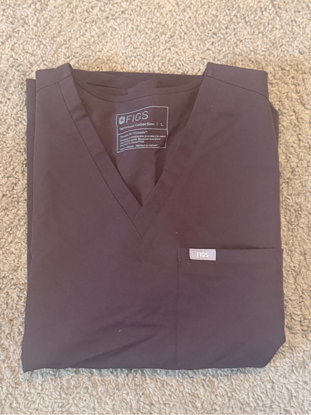 Figs espresso women's Catarina size L
